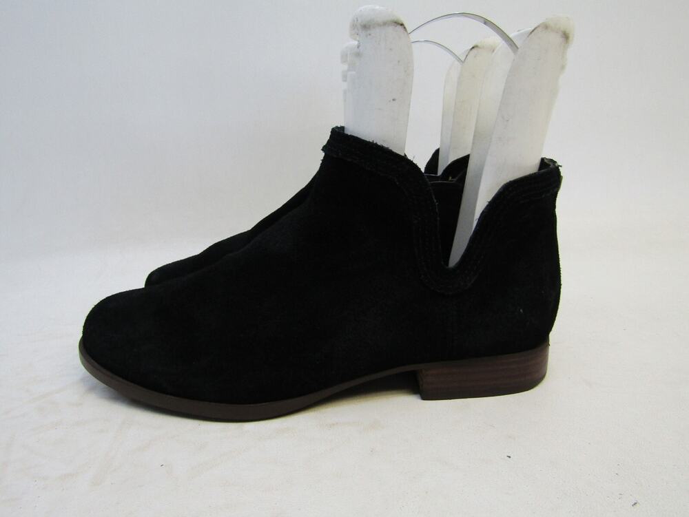 Koolabura UGG Womens Size 10 M Black Suede Zip Ankle Fashion Boots